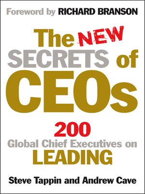 cover image of The New Secrets of CEOs